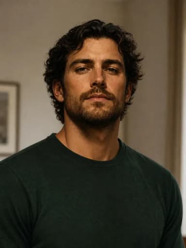 Original portrait photo of a man