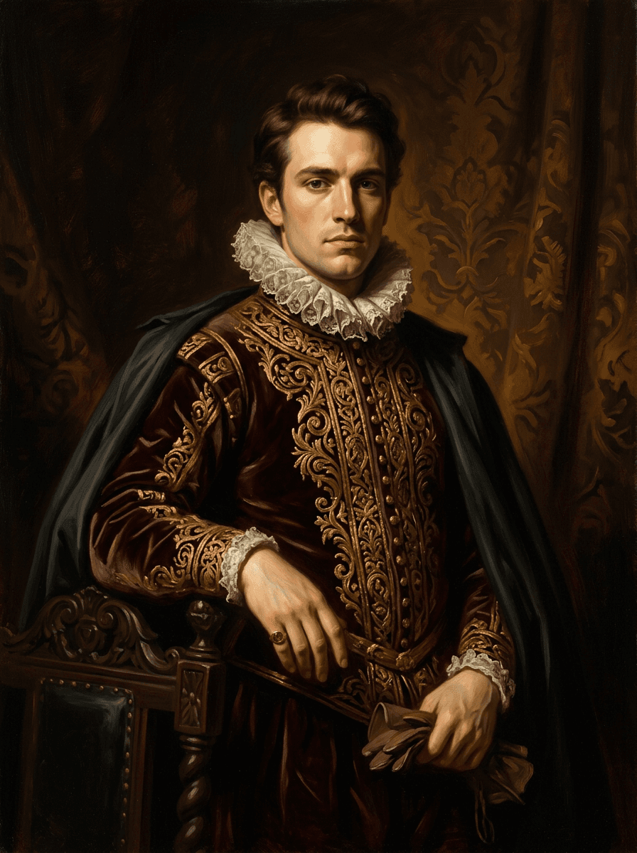 Renaissance style portrait